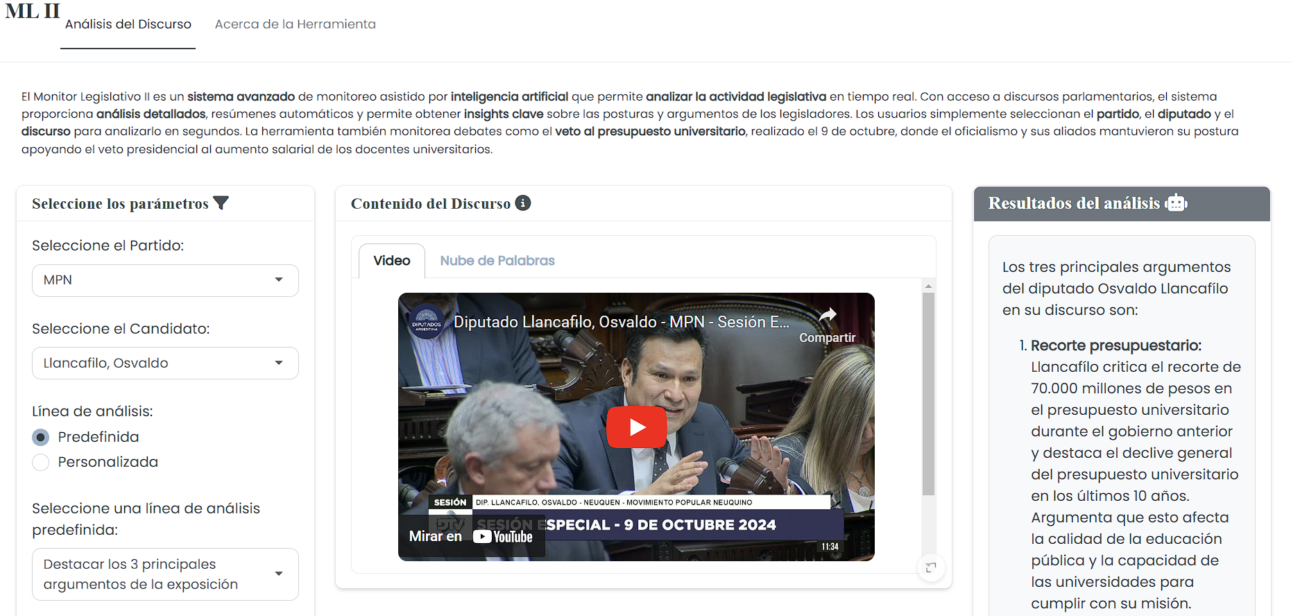 [ML II](https://dato.shinyapps.io/ai_parlamentaria)